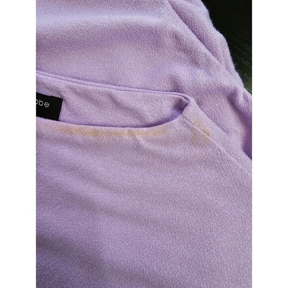 Naked Wardrobe Sleeveless Bodysuit in Periwinkle Size X-Large - Picture 5 of 7